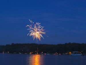 Deer Lake WI Fireworks